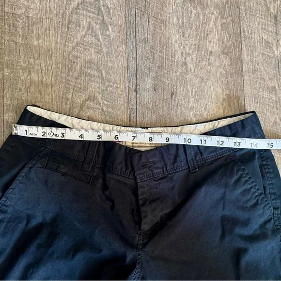 Old Navy Perfect Boot Cut Women’s Size 6 Old Navy Favorite Kakis Black - Picture 4 of 11
